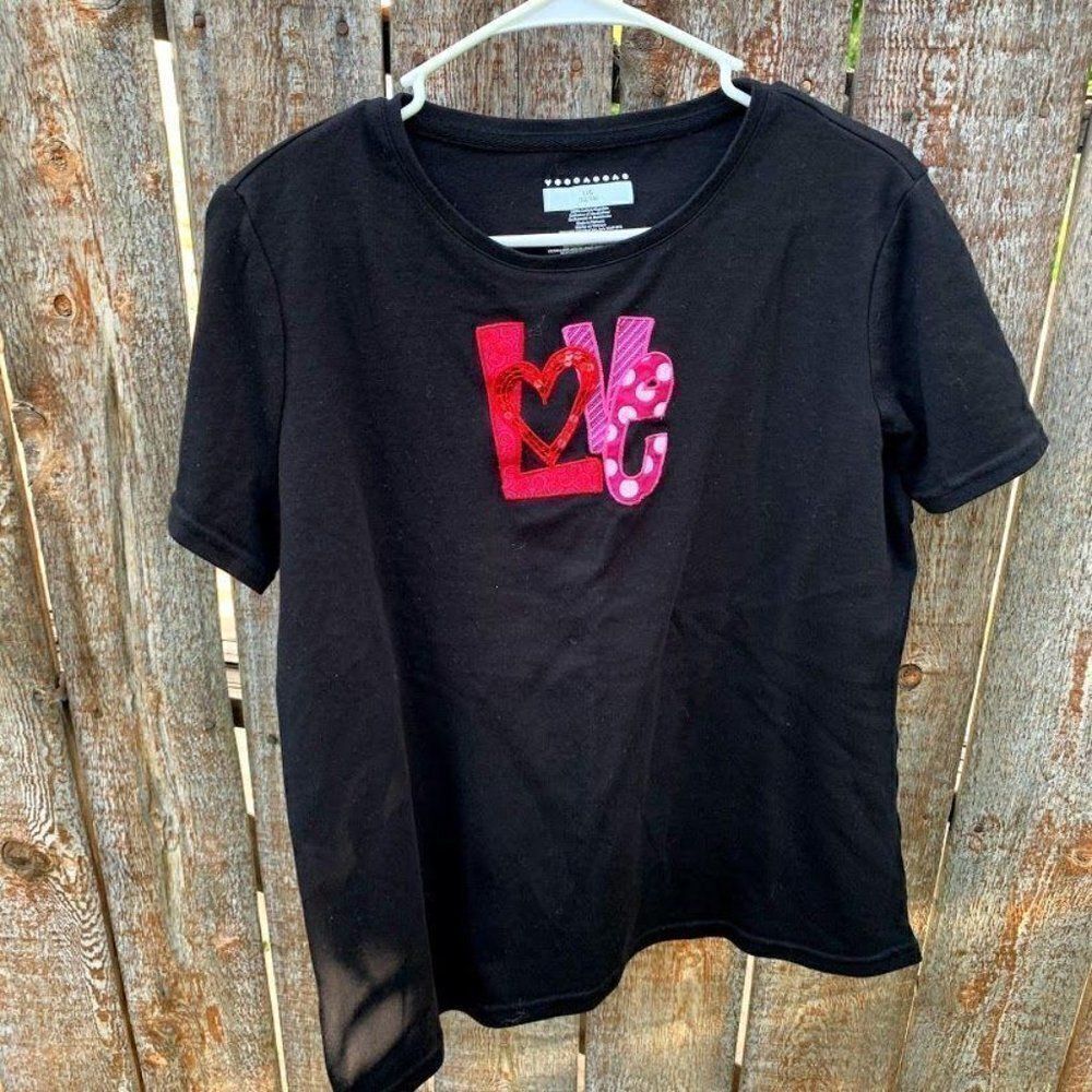Love t-shirt short sleeve soft size large